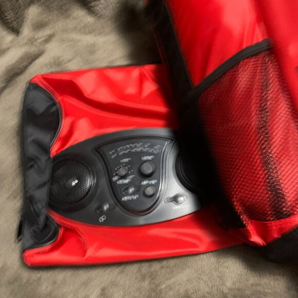 DBEST products Ultra Compact Cooler Smart Cart, Red Insulated Collapsible Rollin - Picture 6 of 7